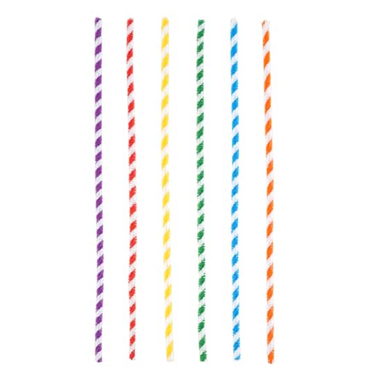 Primary Stripes Mix Chenille Pipe Cleaners, 25ct. by Creatology™